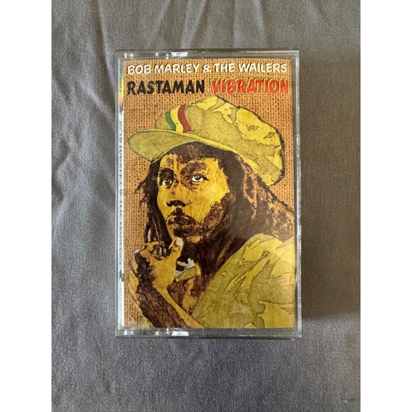 Bob Marley Rastaman Vibration Cassette Tape 1976 - Picture 1 of 3